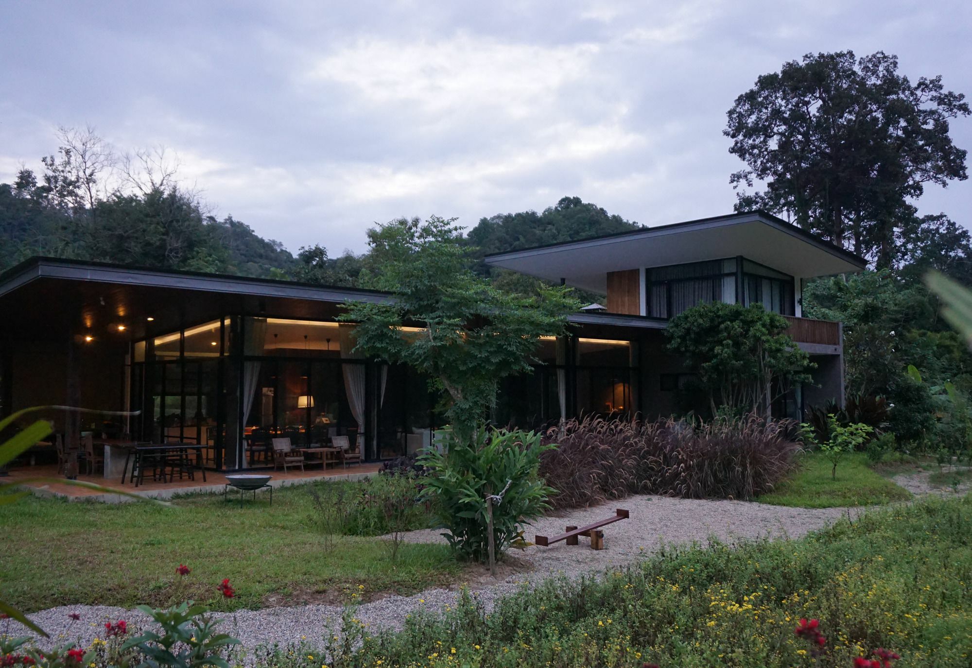 Villa De View Chiang Dao Eksteriør billede